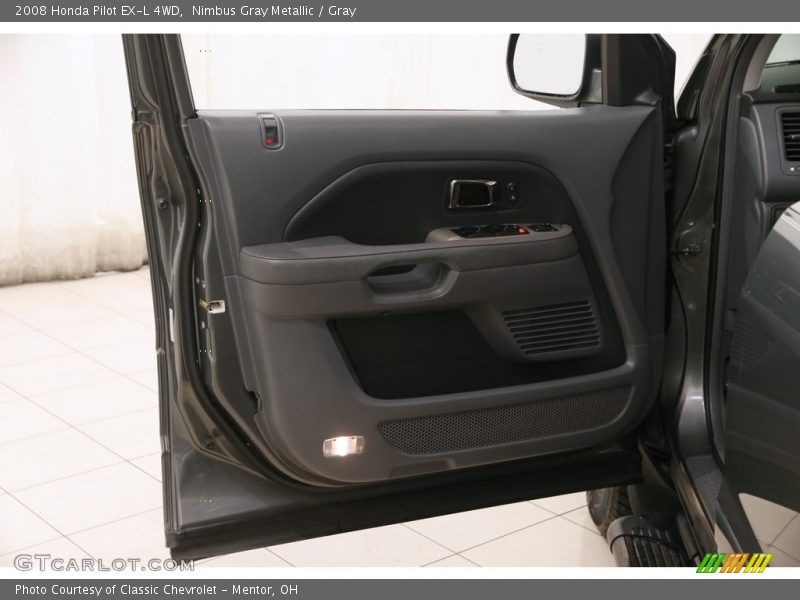 Nimbus Gray Metallic / Gray 2008 Honda Pilot EX-L 4WD
