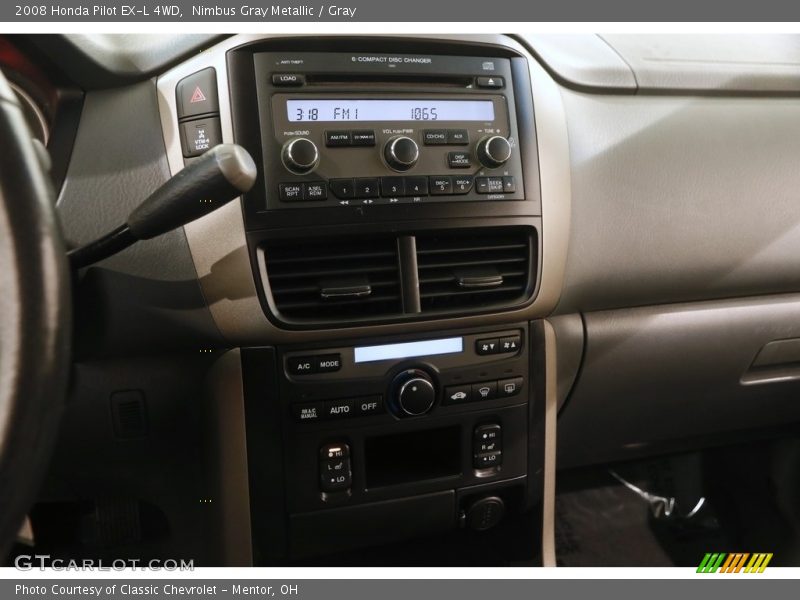 Nimbus Gray Metallic / Gray 2008 Honda Pilot EX-L 4WD