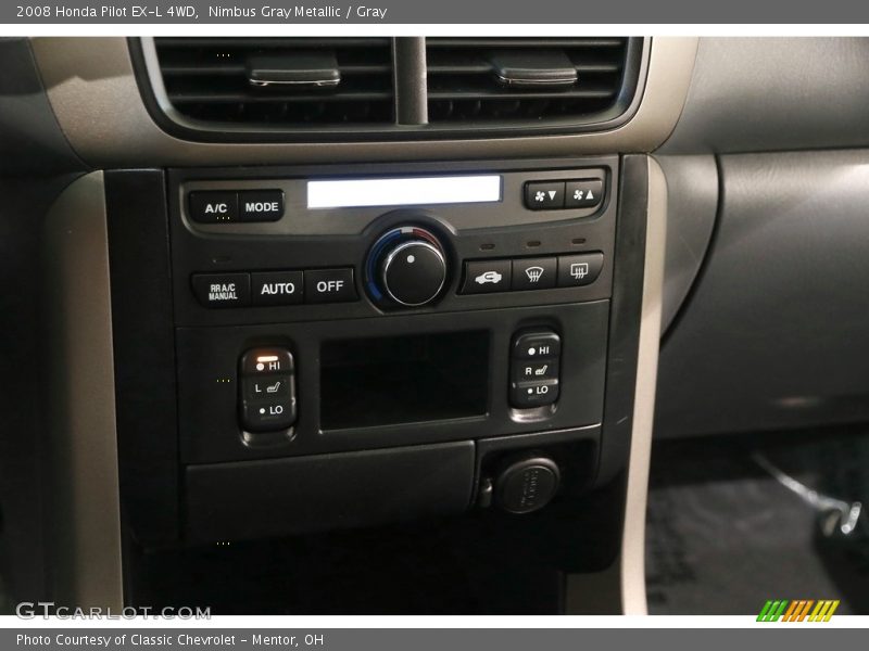 Nimbus Gray Metallic / Gray 2008 Honda Pilot EX-L 4WD