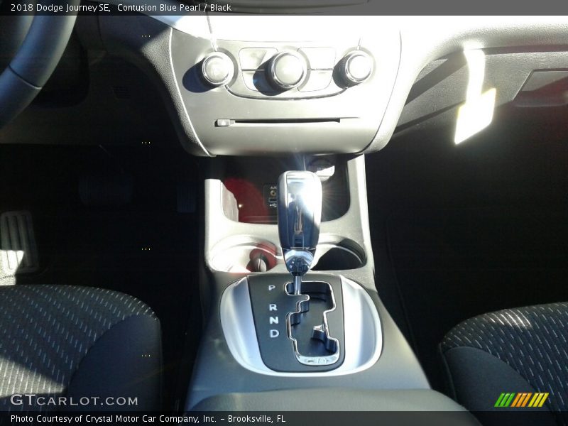 Contusion Blue Pearl / Black 2018 Dodge Journey SE