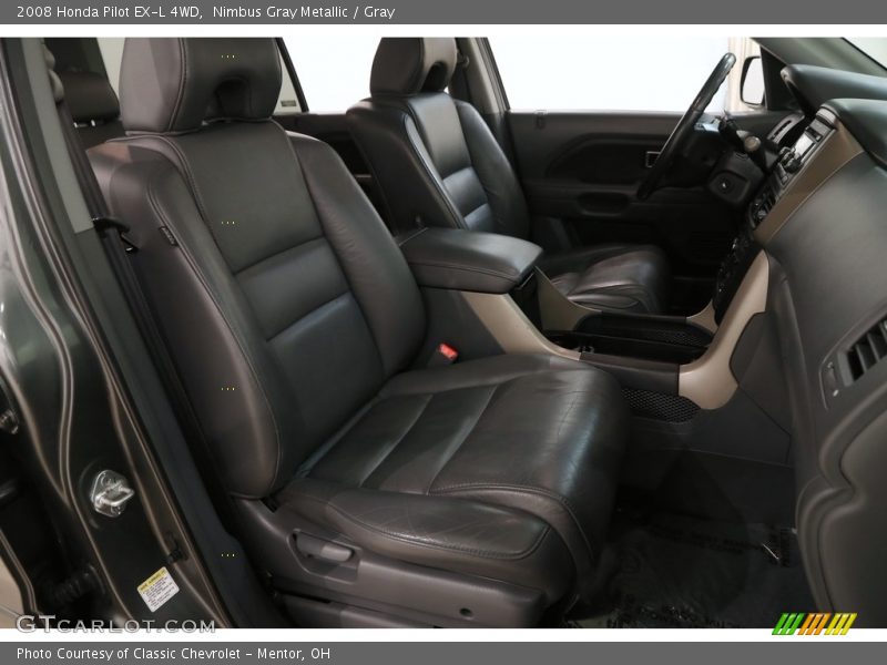 Nimbus Gray Metallic / Gray 2008 Honda Pilot EX-L 4WD