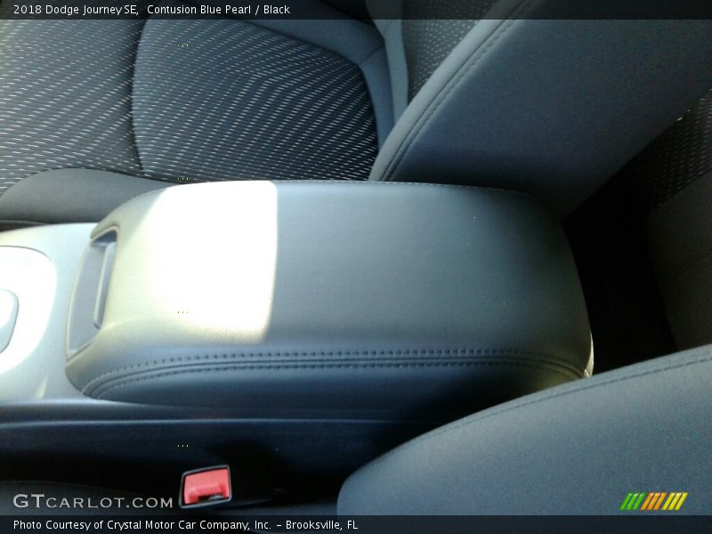 Contusion Blue Pearl / Black 2018 Dodge Journey SE