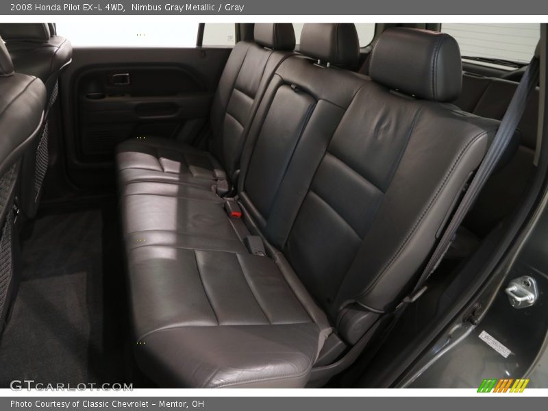 Nimbus Gray Metallic / Gray 2008 Honda Pilot EX-L 4WD