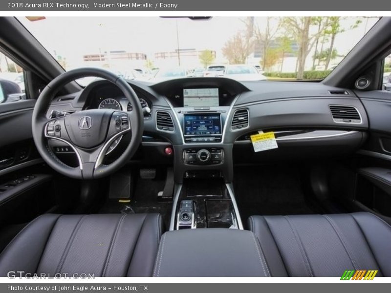 Modern Steel Metallic / Ebony 2018 Acura RLX Technology