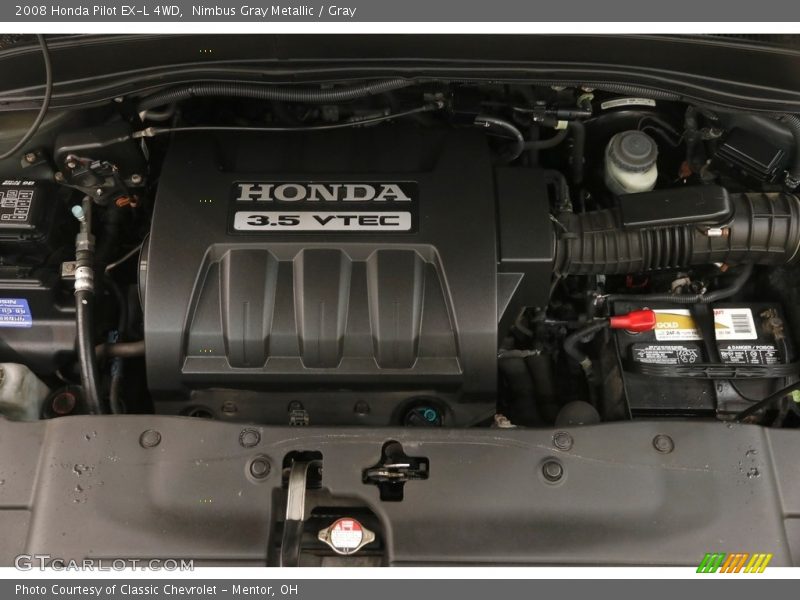 Nimbus Gray Metallic / Gray 2008 Honda Pilot EX-L 4WD