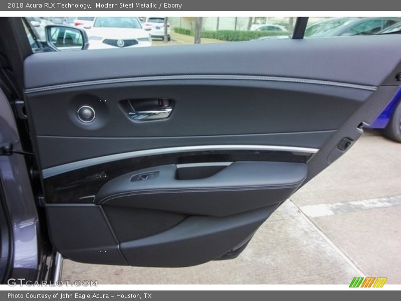 Modern Steel Metallic / Ebony 2018 Acura RLX Technology