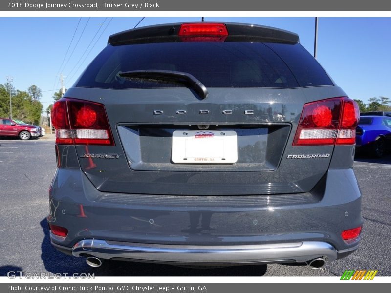 Bruiser Grey / Black 2018 Dodge Journey Crossroad