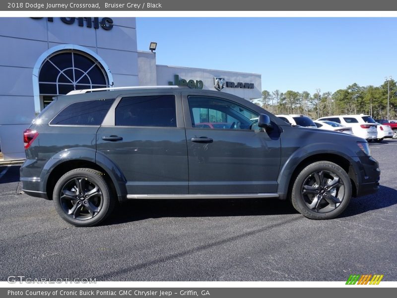 Bruiser Grey / Black 2018 Dodge Journey Crossroad