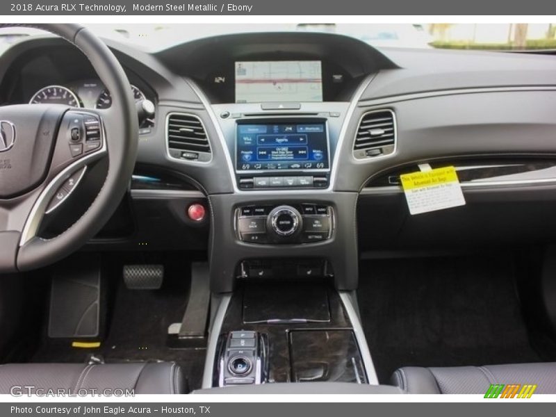Modern Steel Metallic / Ebony 2018 Acura RLX Technology