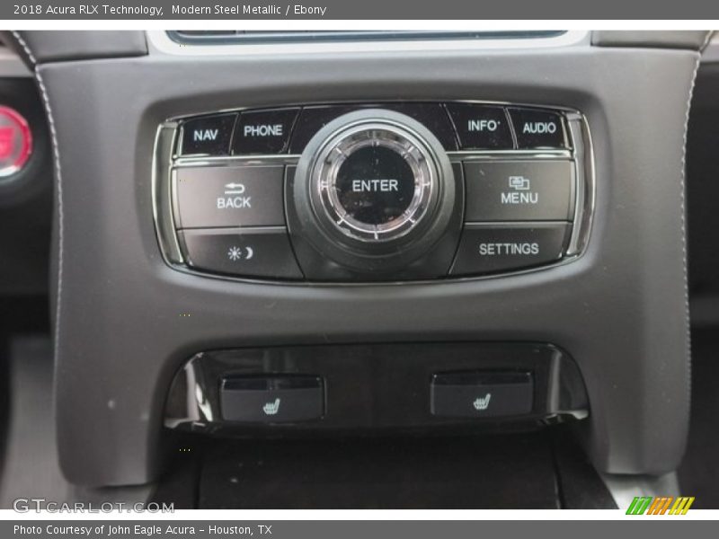 Modern Steel Metallic / Ebony 2018 Acura RLX Technology