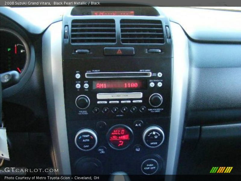 Black Pearl Metallic / Black 2008 Suzuki Grand Vitara