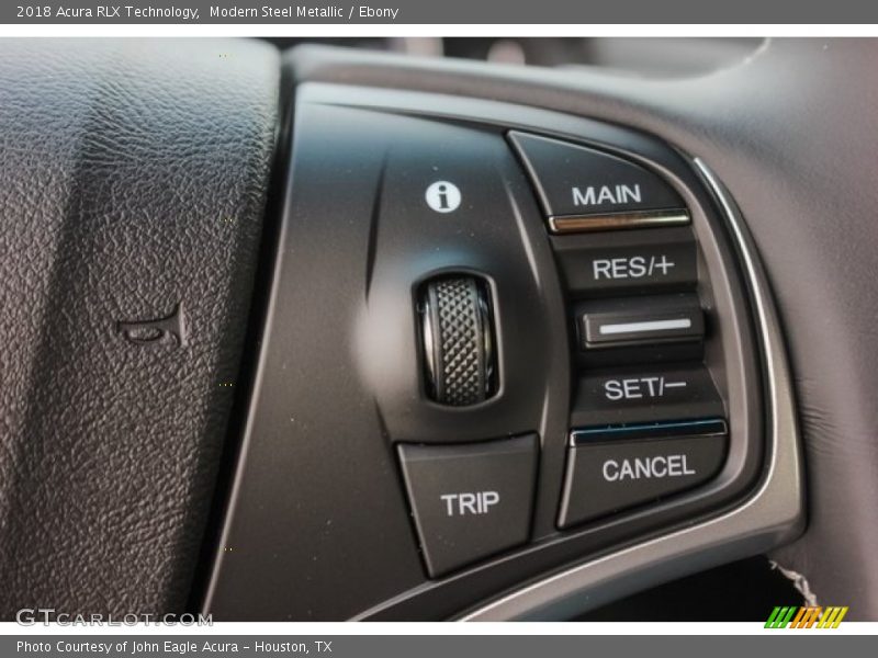 Modern Steel Metallic / Ebony 2018 Acura RLX Technology