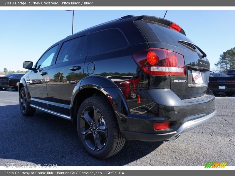 Pitch Black / Black 2018 Dodge Journey Crossroad