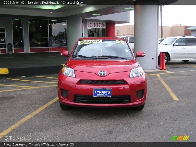 Barcelona Red Metallic / Charcoal Gray 2008 Scion xD