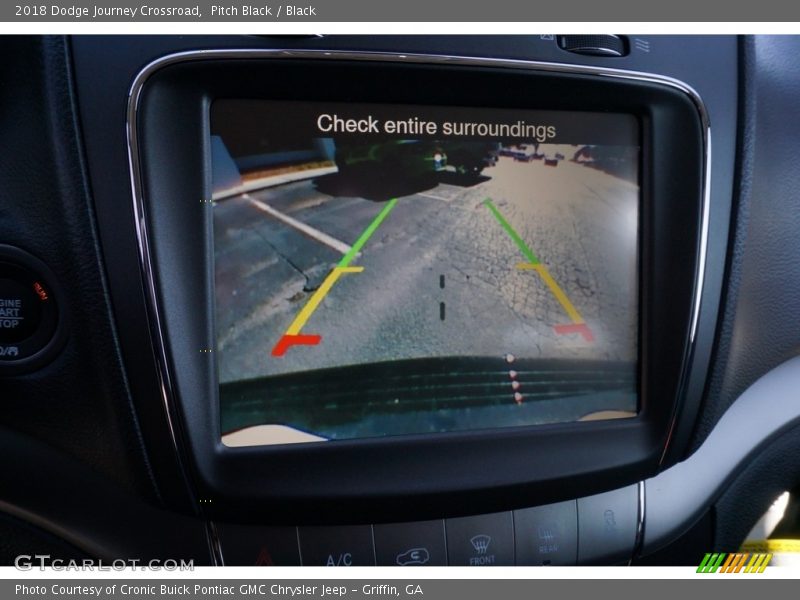 Pitch Black / Black 2018 Dodge Journey Crossroad