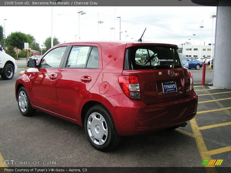 Barcelona Red Metallic / Charcoal Gray 2008 Scion xD