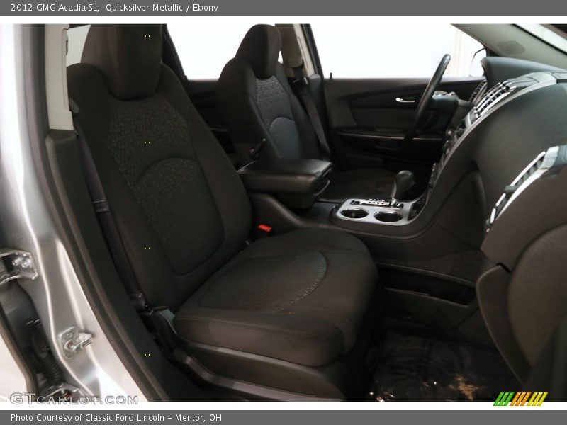 Quicksilver Metallic / Ebony 2012 GMC Acadia SL