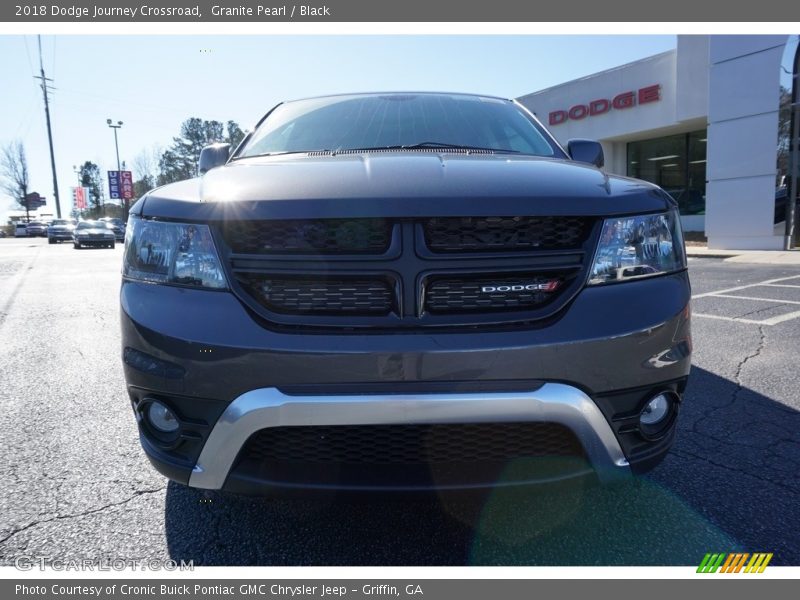 Granite Pearl / Black 2018 Dodge Journey Crossroad