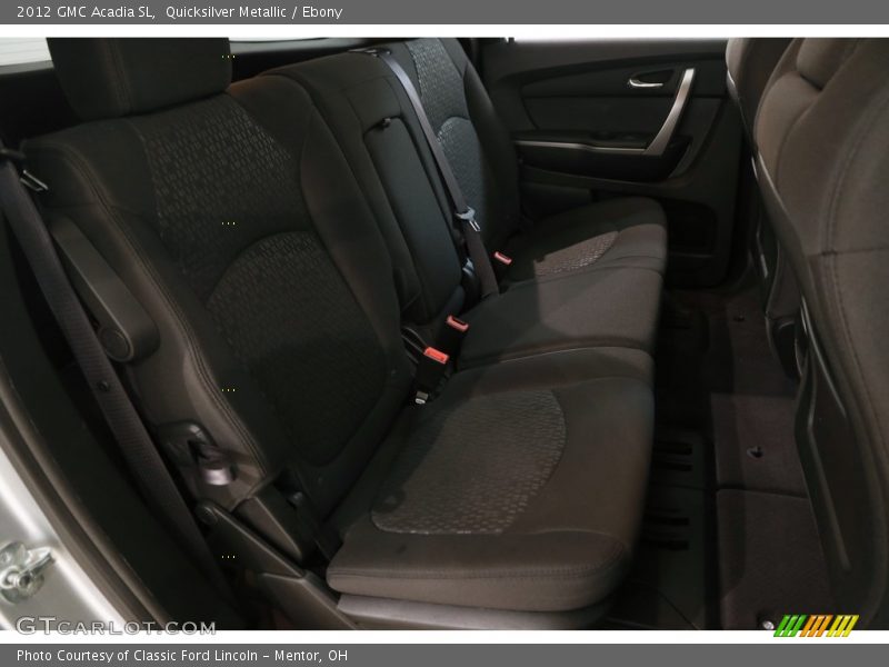Quicksilver Metallic / Ebony 2012 GMC Acadia SL