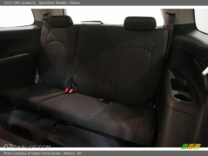 Quicksilver Metallic / Ebony 2012 GMC Acadia SL