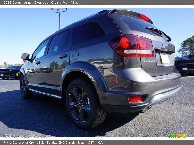 Granite Pearl / Black 2018 Dodge Journey Crossroad