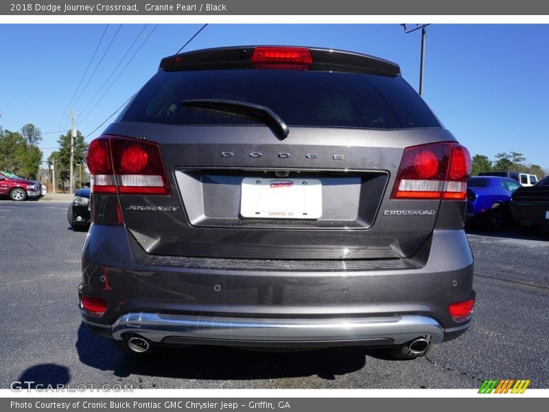 Granite Pearl / Black 2018 Dodge Journey Crossroad