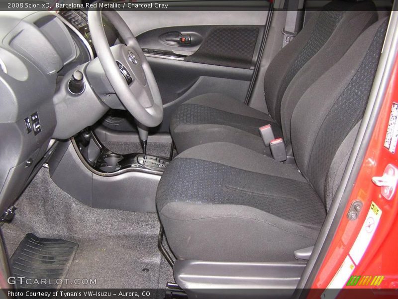 Barcelona Red Metallic / Charcoal Gray 2008 Scion xD