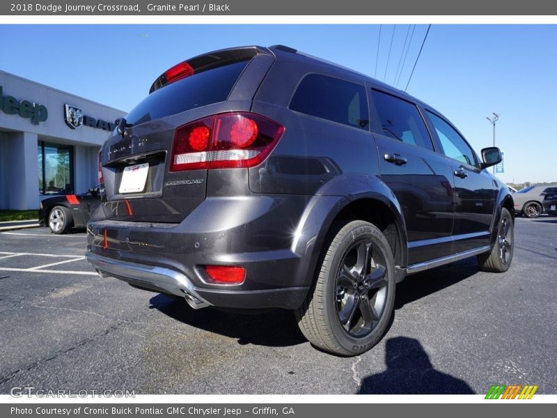 Granite Pearl / Black 2018 Dodge Journey Crossroad