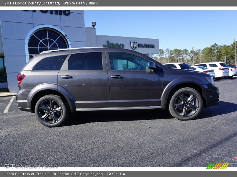 Granite Pearl / Black 2018 Dodge Journey Crossroad