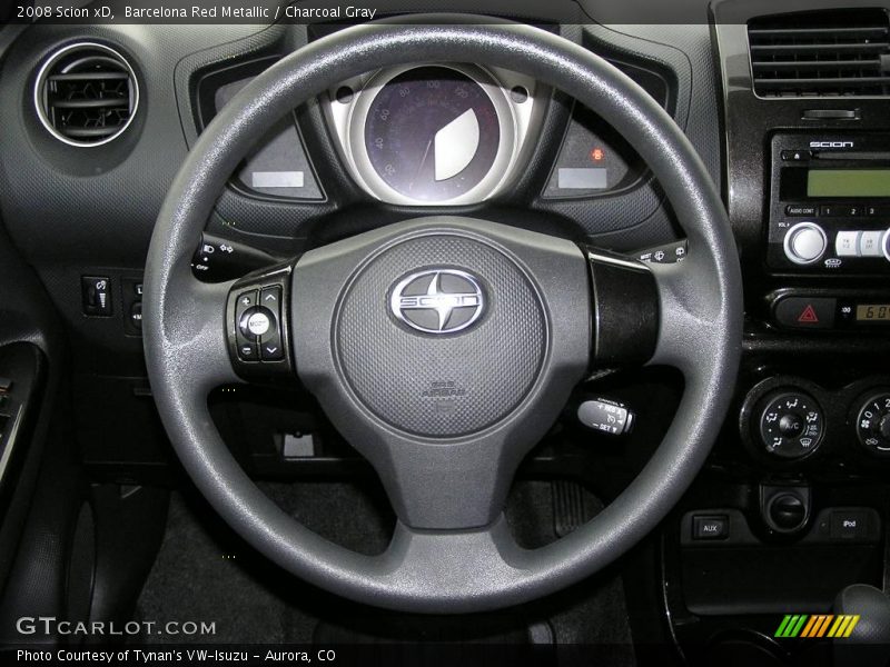 Barcelona Red Metallic / Charcoal Gray 2008 Scion xD