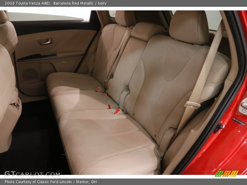 Barcelona Red Metallic / Ivory 2009 Toyota Venza AWD