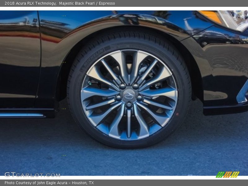 Majestic Black Pearl / Espresso 2018 Acura RLX Technology