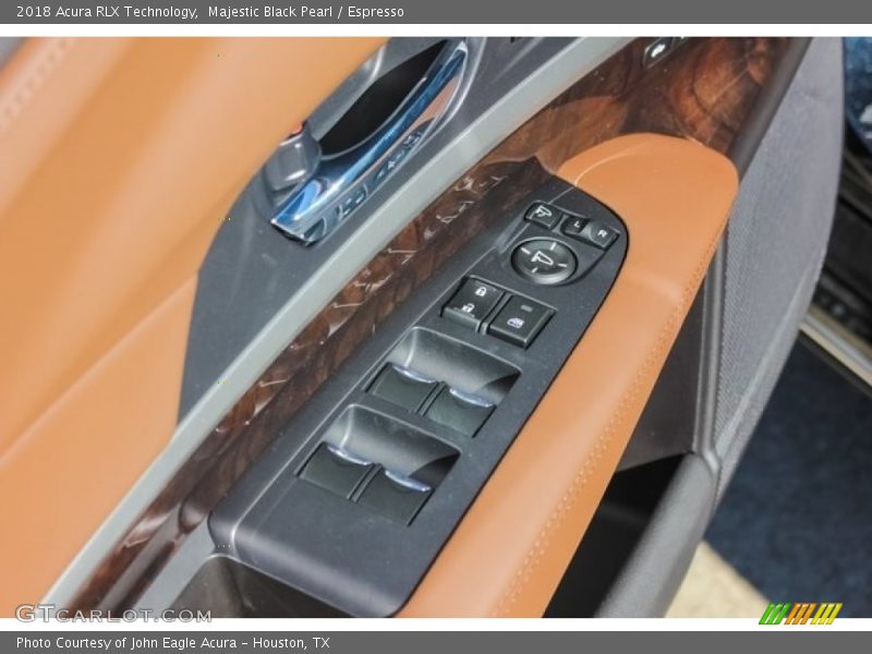 Majestic Black Pearl / Espresso 2018 Acura RLX Technology