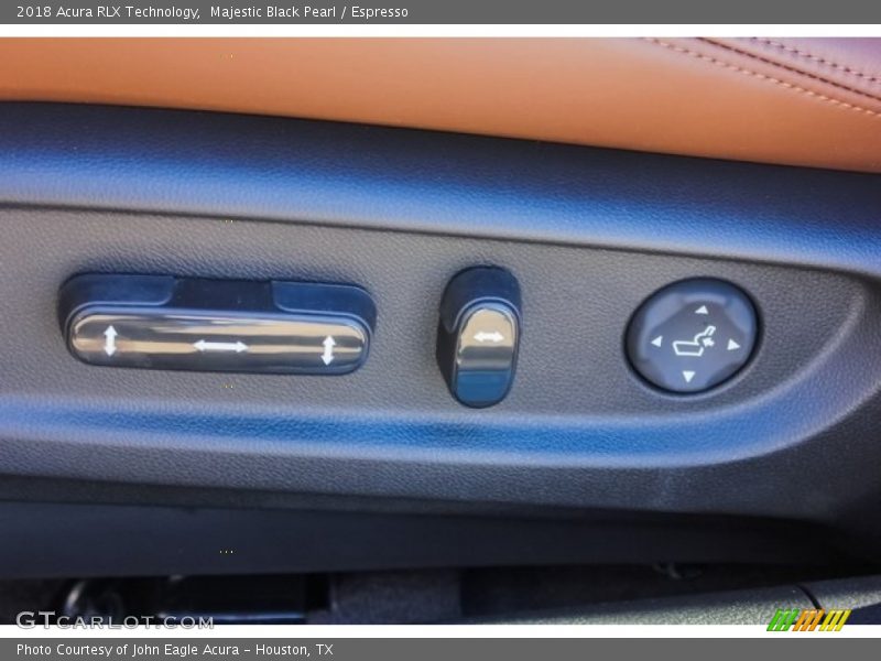 Majestic Black Pearl / Espresso 2018 Acura RLX Technology