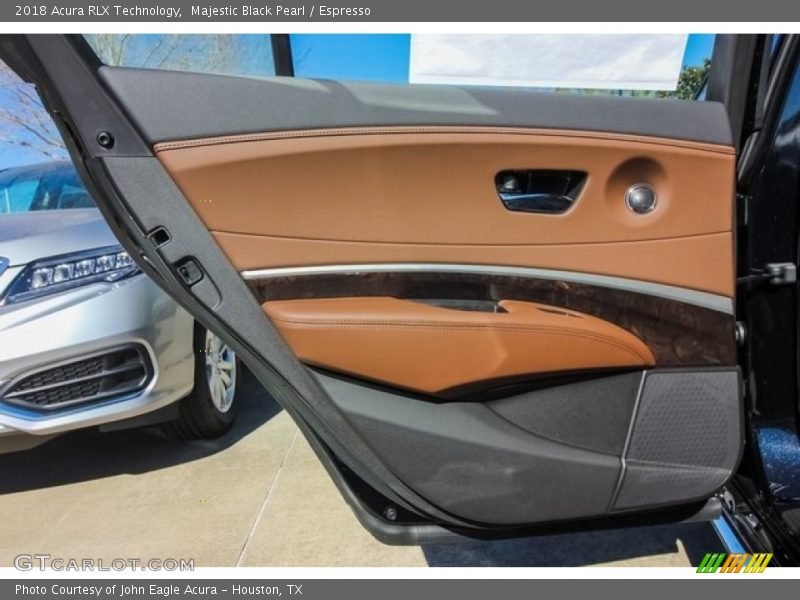 Majestic Black Pearl / Espresso 2018 Acura RLX Technology