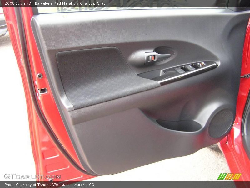 Barcelona Red Metallic / Charcoal Gray 2008 Scion xD