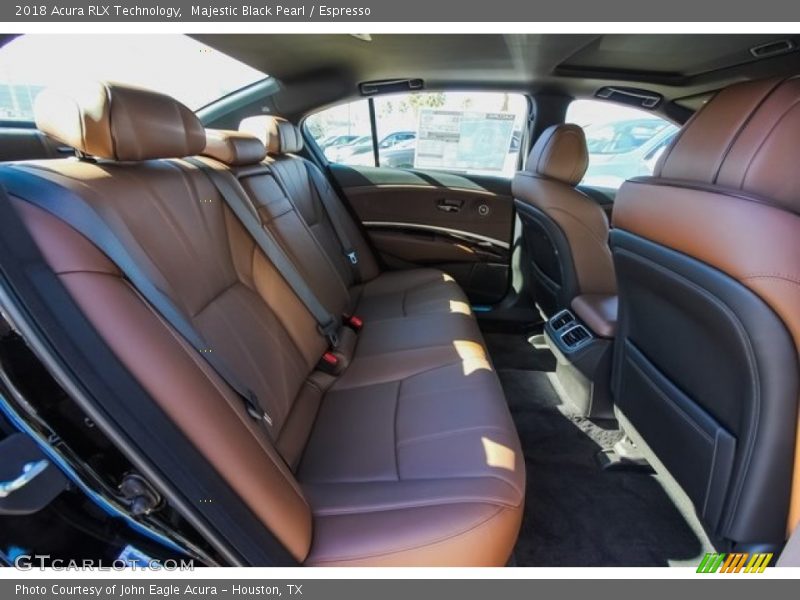 Majestic Black Pearl / Espresso 2018 Acura RLX Technology