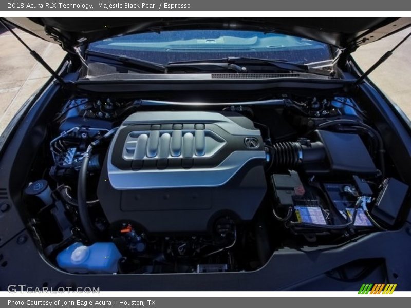 Majestic Black Pearl / Espresso 2018 Acura RLX Technology