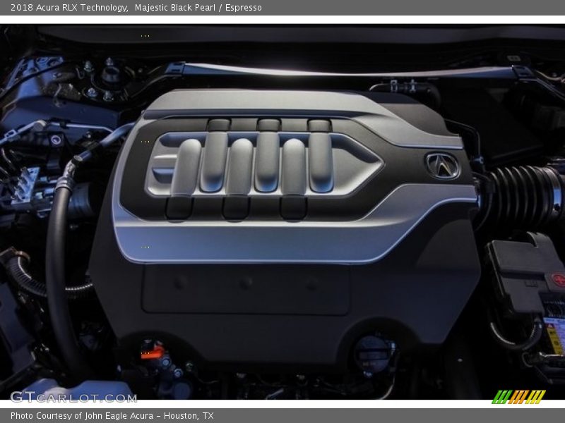 Majestic Black Pearl / Espresso 2018 Acura RLX Technology