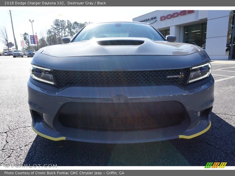 Destroyer Gray / Black 2018 Dodge Charger Daytona 392