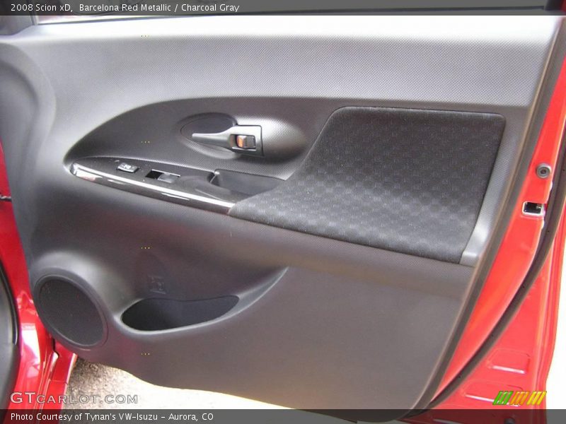 Barcelona Red Metallic / Charcoal Gray 2008 Scion xD