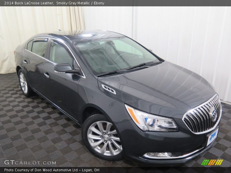 Smoky Gray Metallic / Ebony 2014 Buick LaCrosse Leather