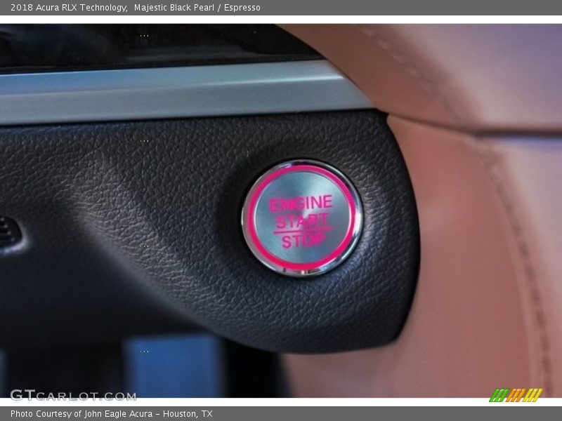 Majestic Black Pearl / Espresso 2018 Acura RLX Technology