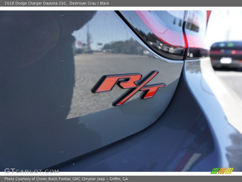 Destroyer Gray / Black 2018 Dodge Charger Daytona 392