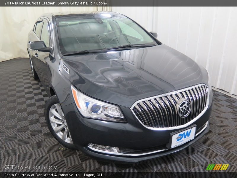 Smoky Gray Metallic / Ebony 2014 Buick LaCrosse Leather