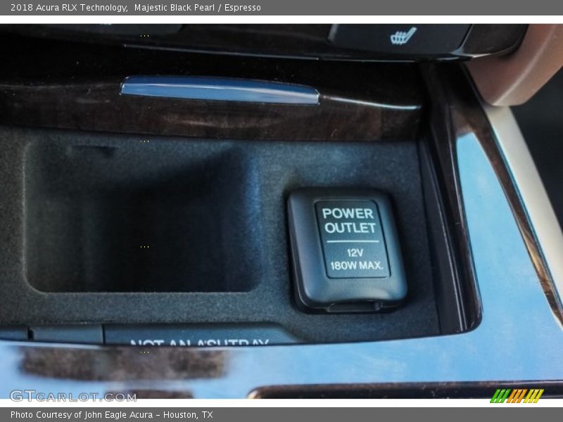 Majestic Black Pearl / Espresso 2018 Acura RLX Technology