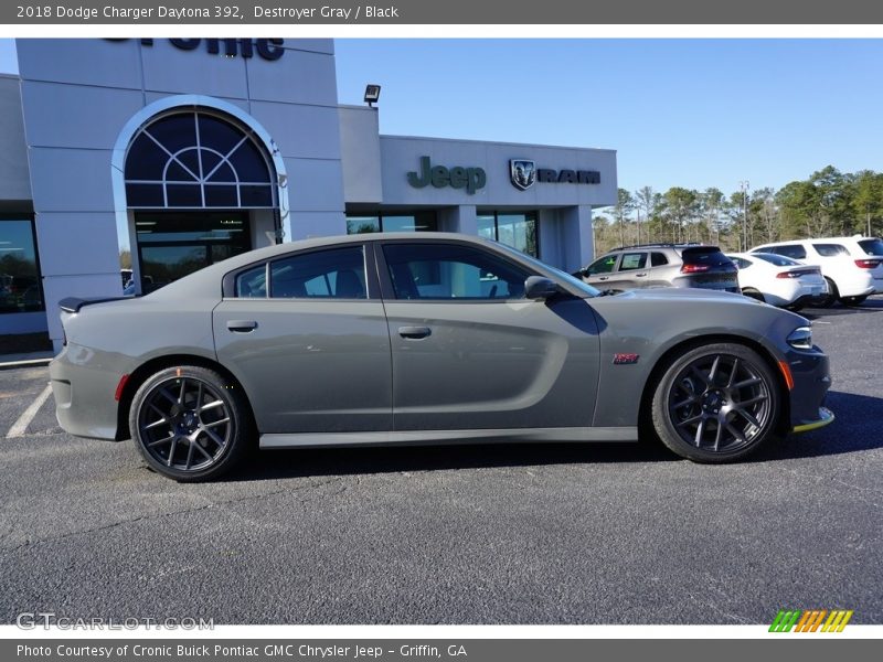 Destroyer Gray / Black 2018 Dodge Charger Daytona 392