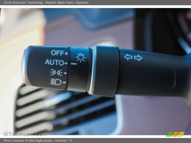 Majestic Black Pearl / Espresso 2018 Acura RLX Technology