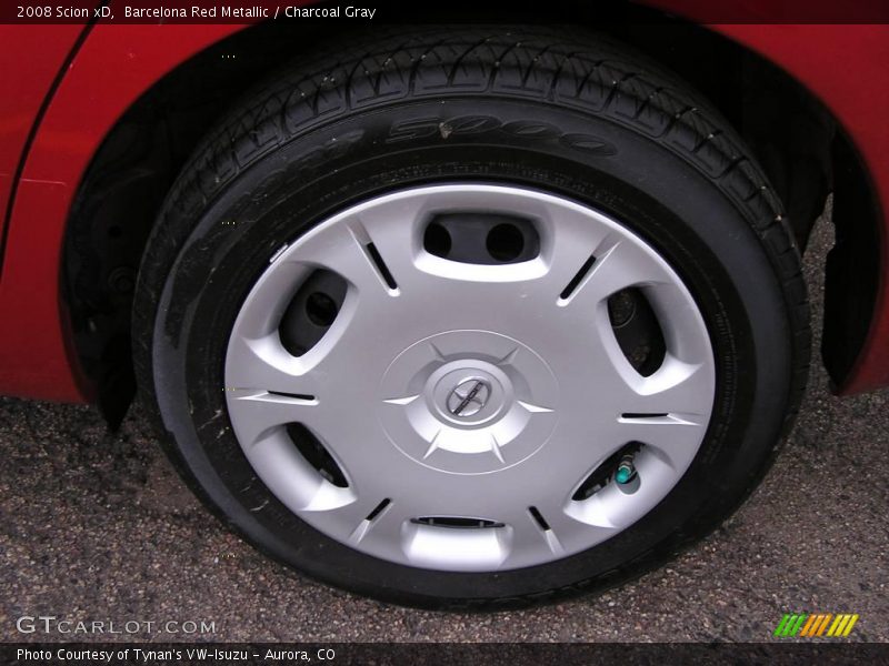Barcelona Red Metallic / Charcoal Gray 2008 Scion xD