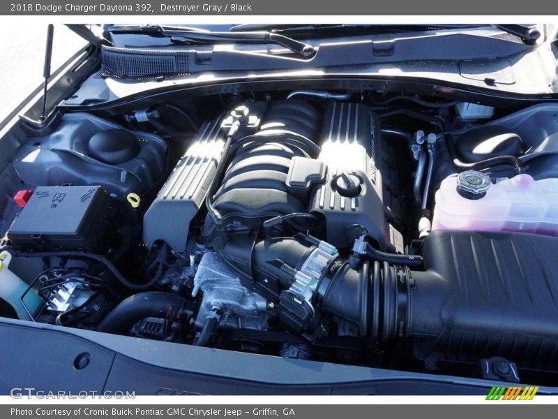 Destroyer Gray / Black 2018 Dodge Charger Daytona 392